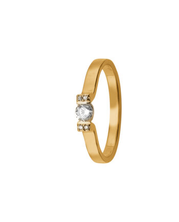 Aagaard Diamant Ring 1800 G14