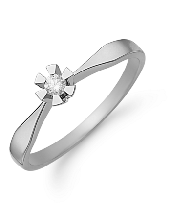 Aagaard Eternity Ring Hvidguld