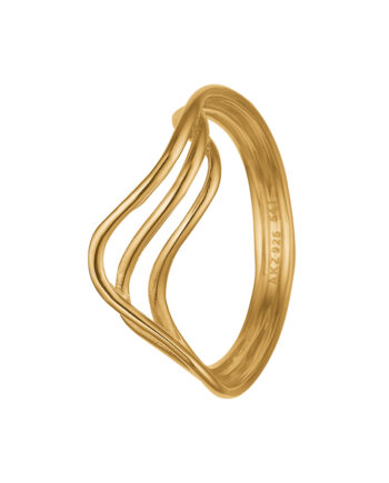 Aagaard Guld Ring 1800