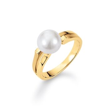 Aagaard Guldring Med Perle 14653987