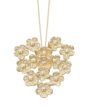 Aagaard Halskæde Med Blomster 1680