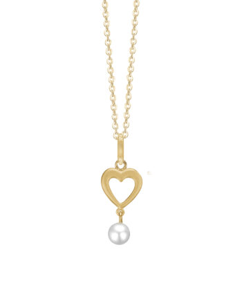 Aagaard Halskæde Vedhæng Med Perle 1680