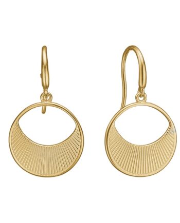 Aagaard Solopgang øreringe Guld