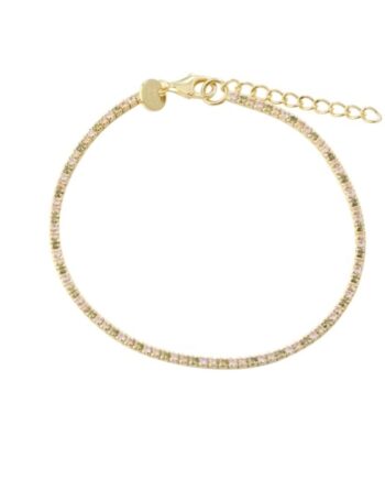 Aqua Dulce Blush Tennis Armbånd 6212