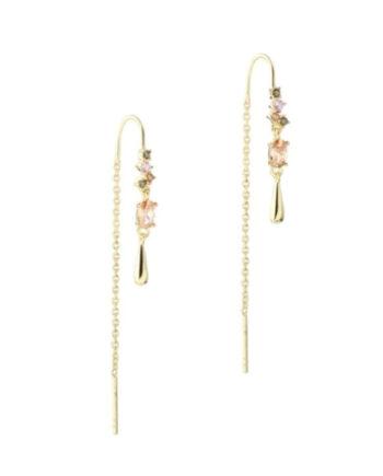 Aqua Dulce Blush Tennis øretråd