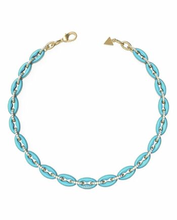 Armbånd Dame Guess Rustfrit Stål Gylden