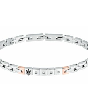 Armbånd Mænd Maserati Rustfrit Stål Grå