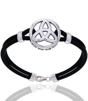 Armbånd Med Triquetra Treenighedssymbolet 21cm