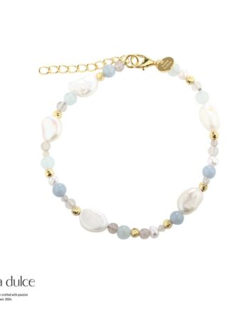 Armbånd  Sky Blue Pearl