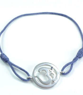 Chakra Aum Armbånd Chakra Med Safir 18mm