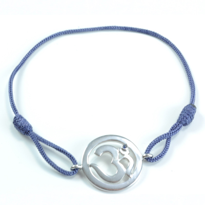 Chakra Aum Armbånd Chakra Med Safir 18mm
