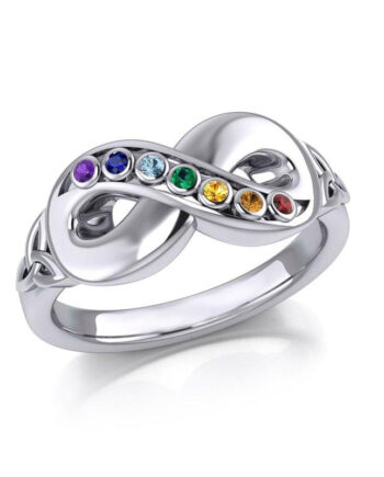 Chakra Fingerring Uendelighedstegnet