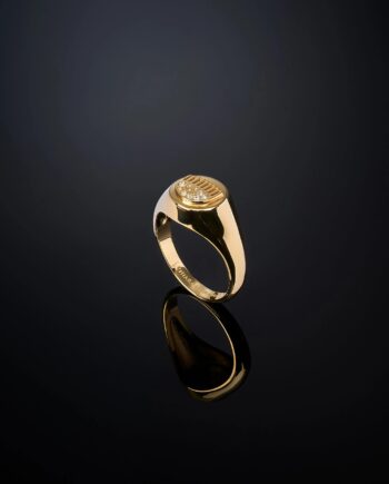 Chiara Ferragni Bossy Ring Guld Str