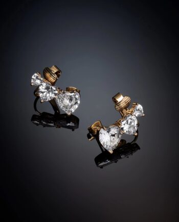 Chiara Ferragni Infinity Love Heart Silver øreringe