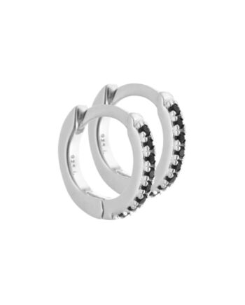 Claire Creoler Sterling Sølv Med Black Diamond Zirkonia