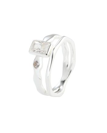 Edge Ring  Silver