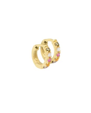 Elina Pastel Hoop  Golden