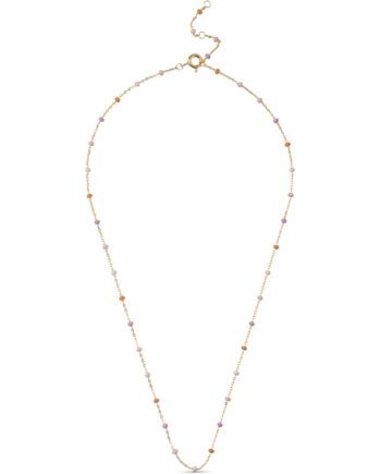 Enamel Lola Halskæde N55gblush