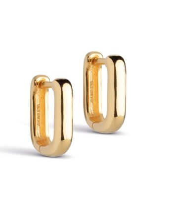 Enamel Square øreringe E358g