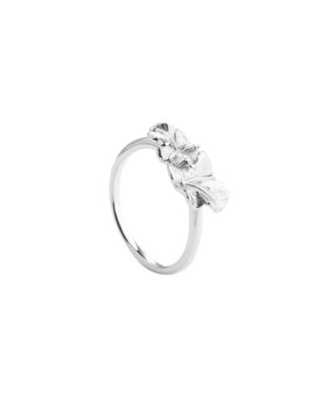Folio Ring  Silver