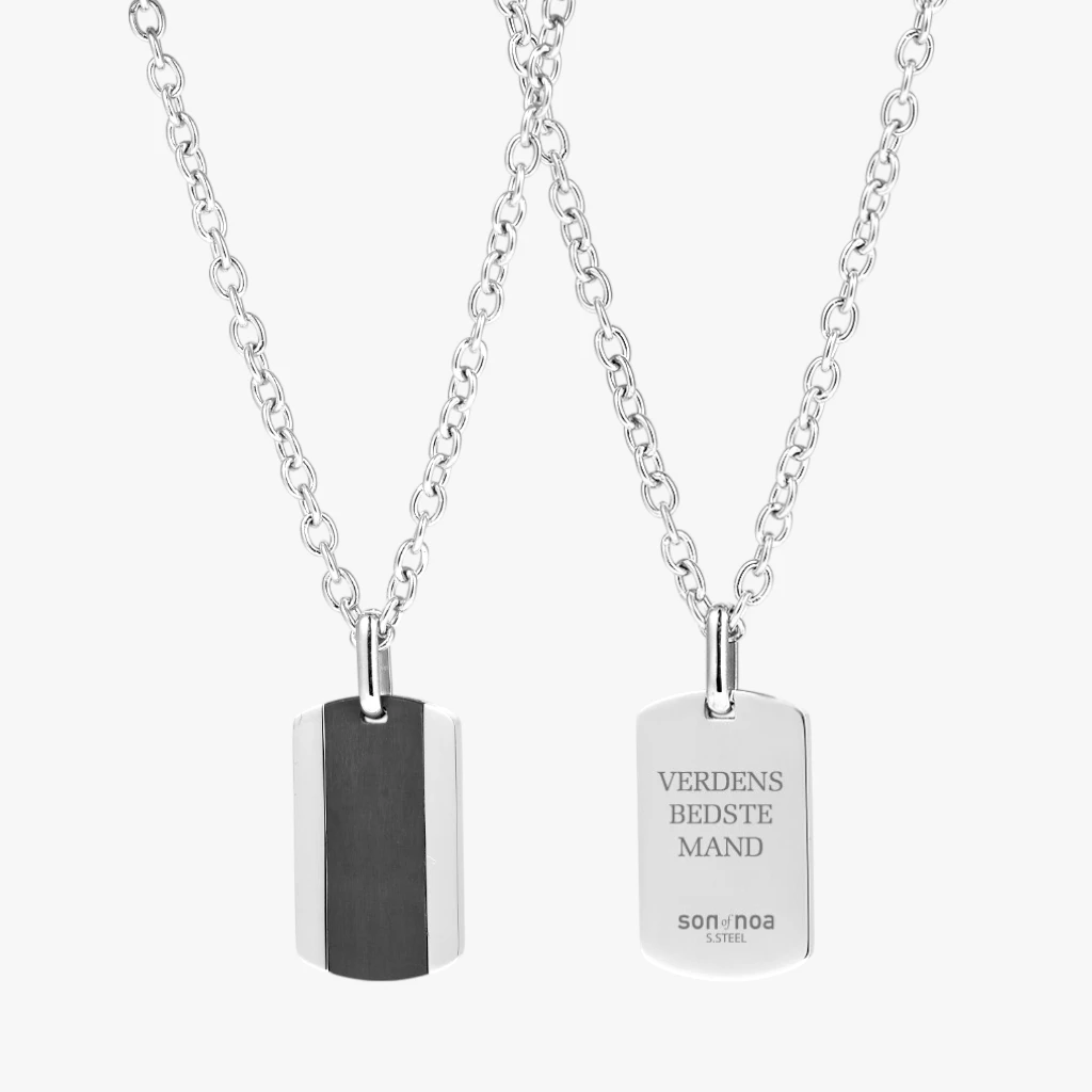 Kadaverskilt Tag Carbon Midten Stål Son Noa