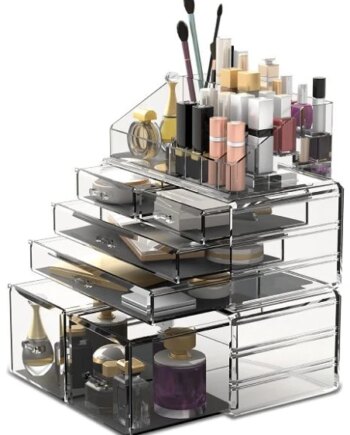 Komplet Glam Makeup   Smykke Organizer Akryl