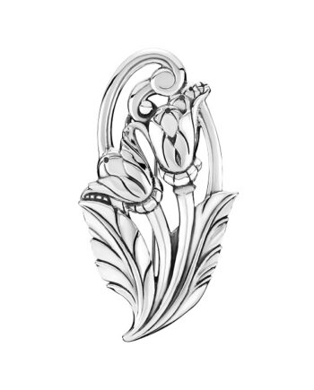 Lund Copenhagen Broche Oxideret Sølv 9041172