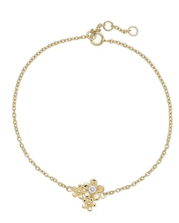 Lund Copenhagen Guld Armbånd Med Diamant 3011360