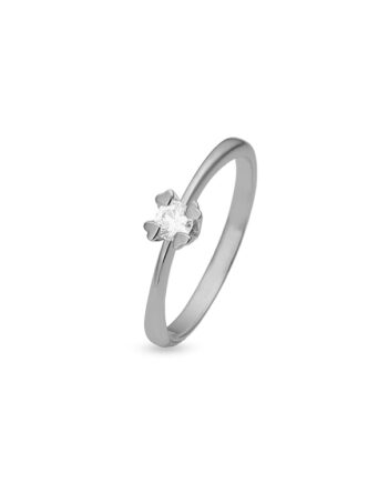 Mary Hvidguld Ring Labgrown Diamant 44647725