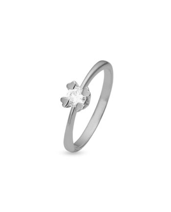 Mary Hvidguld Ring Labgrown Diamant 44647740