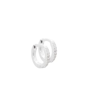 Raya Hoop  Silver