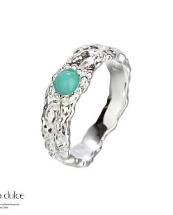 Ring  Amazonit Mila Ring Silver Str