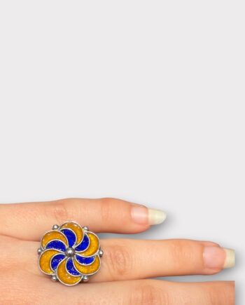 Ring Sølv Berber Bloom