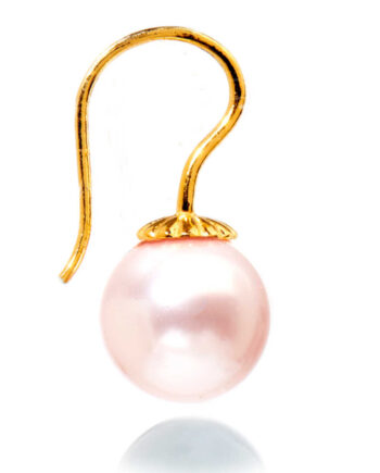 Romantic ørering  Crystal Roseline Guld