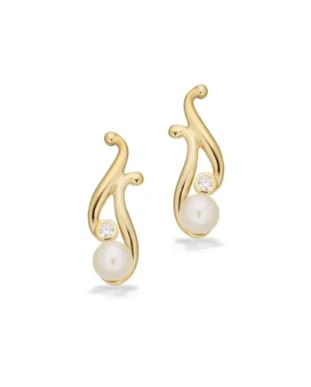 Scrouples øreringe 8kt 124263