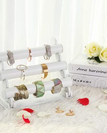 Slut Med Rod Skuffen Hold Styr Dine Smykker Med Armbåndsstativ