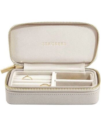 Smart Stackers Rejse Etui   Smykkeopbevaring Medium Flere Farver