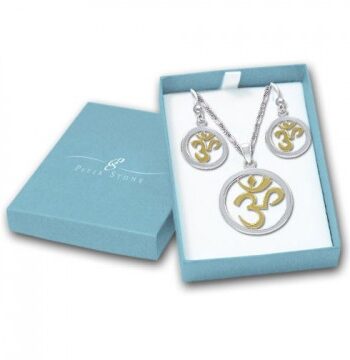 Smykkesæt Aum Smykke Sæt Godkarmashop