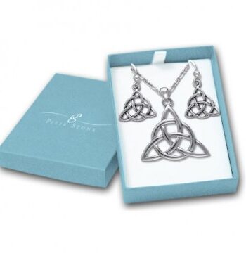 Smykkesæt Treeningheds Symbol Smykke Sæt Godkarmashop