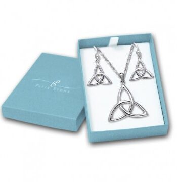 Smykkesæt Treeningheds Symbol Smykke Sæt Godkarmashop