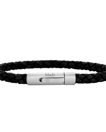 Son Noa Armbånd Sort Kalveskind 21cm