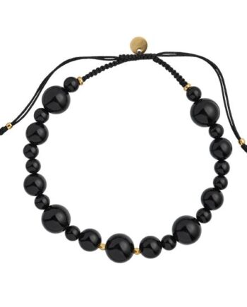 Stine Cherrie Bon Bon Sort Armbånd 3217