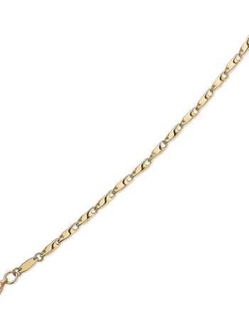 Støvring Design Guld Armbånd Med Snoet Led