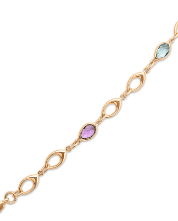 Støvring Design Guld Armbånd Ovale Led