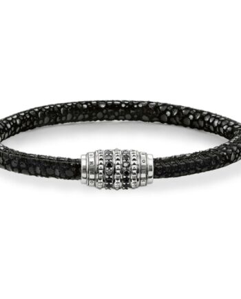 Thomas Sabo Black And Silver Armbånd