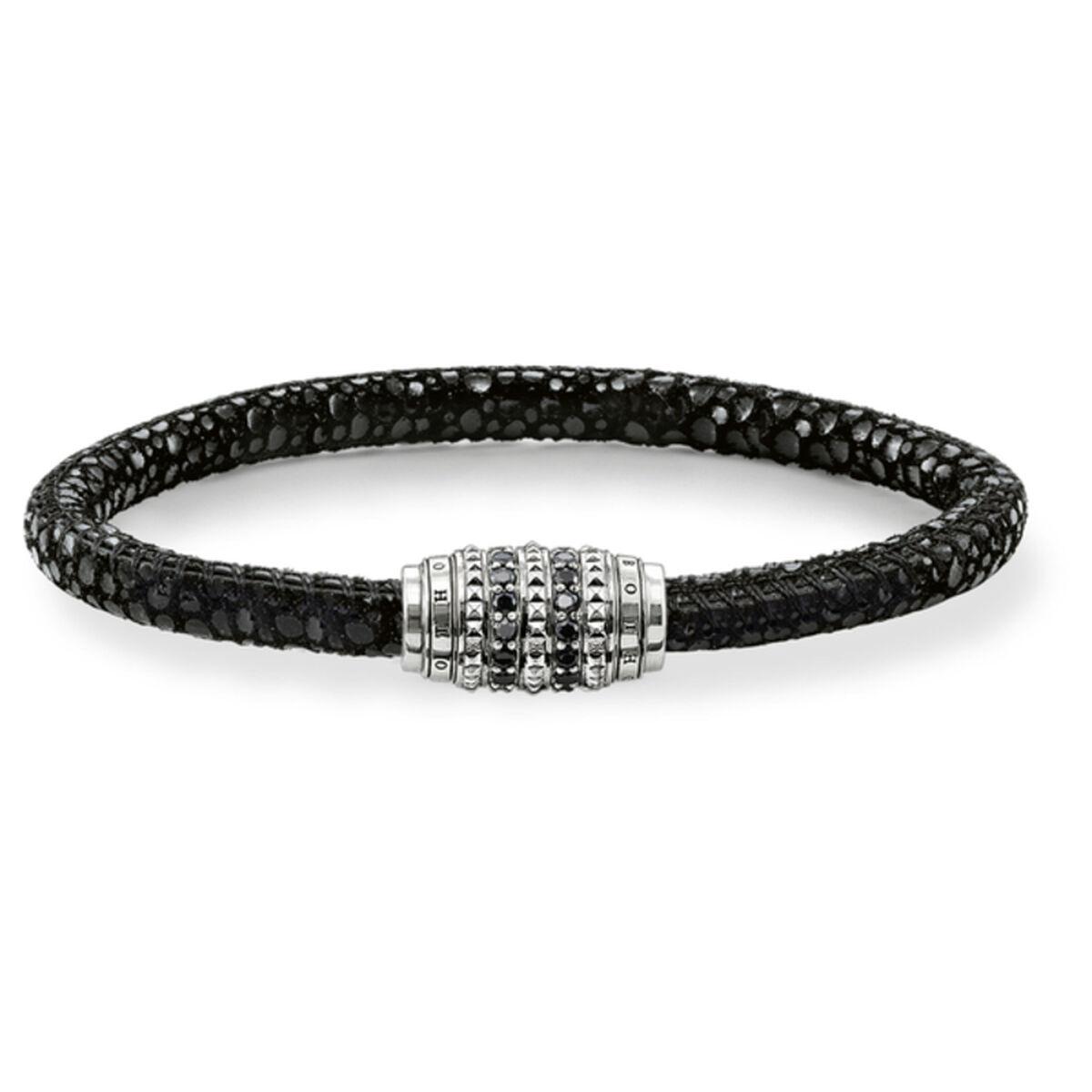 Thomas Sabo Black And Silver Armbånd