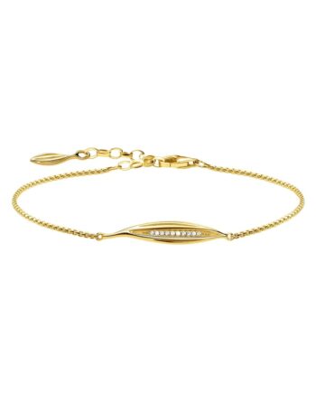 Thomas Sabo Charm Blad Guld Armbånd