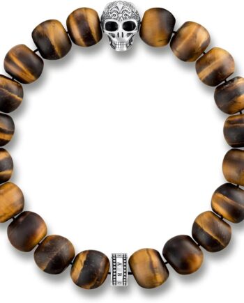 Thomas Sabo Silver Wood Dame Armbånd