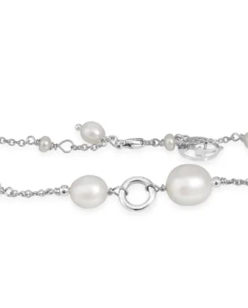 Tilbud Sølv Armbånd Med Hvide Perler Rabinovich Design Smykker Hurtig Levering Afsendes Hverdag