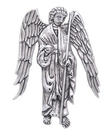 Vedhæng ærkeenglen Raphael 34mm Kæde